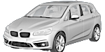 BMW F45 B252B Fault Code